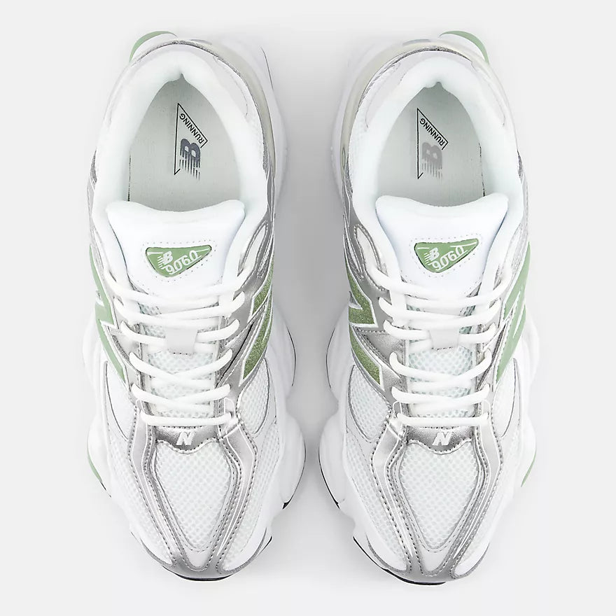 New Balance 9060 White with oregano